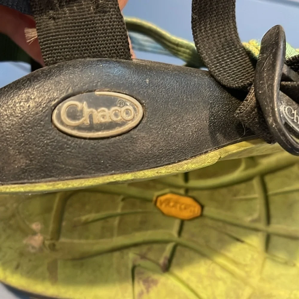 Chaco Z Yampa Fresh Blue and Green Sandals